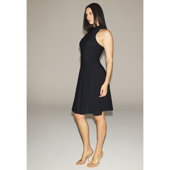 SKIMS Black Midi Dress - Picture 3 of 7